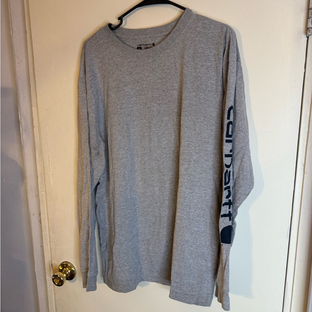 Carhartt Heather Gray Loose Fit Tee